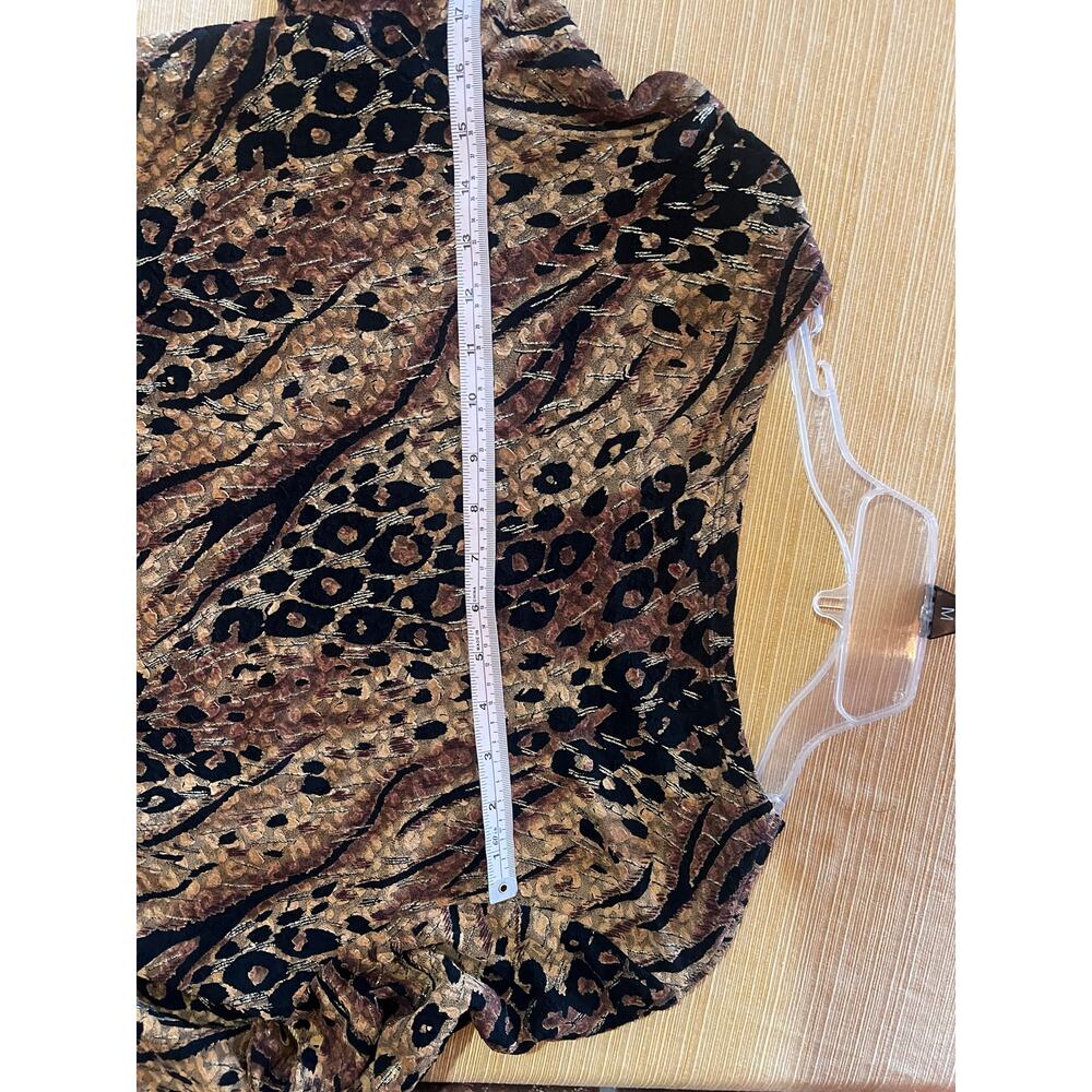 Leopard Print Blouse - image 1